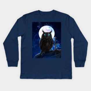 The Night Owl Kids Long Sleeve T-Shirt